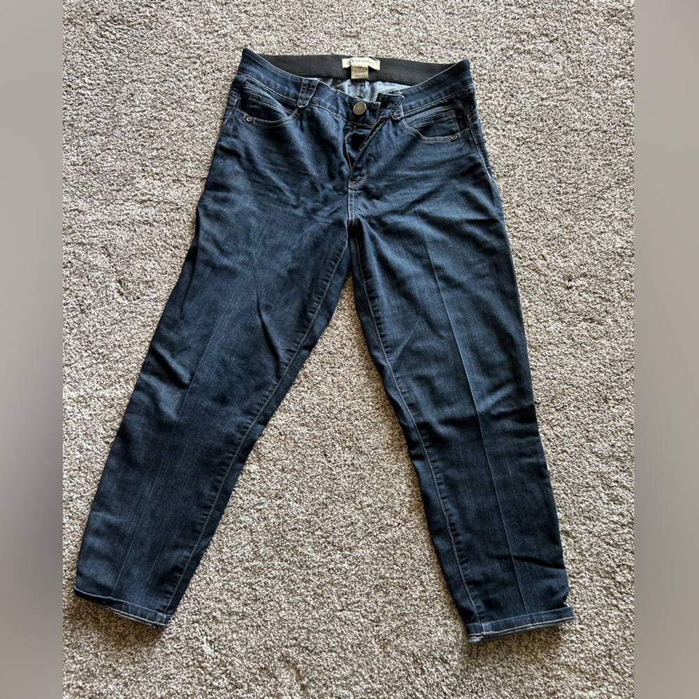 Democracy size 12 dark denim ankle jeans